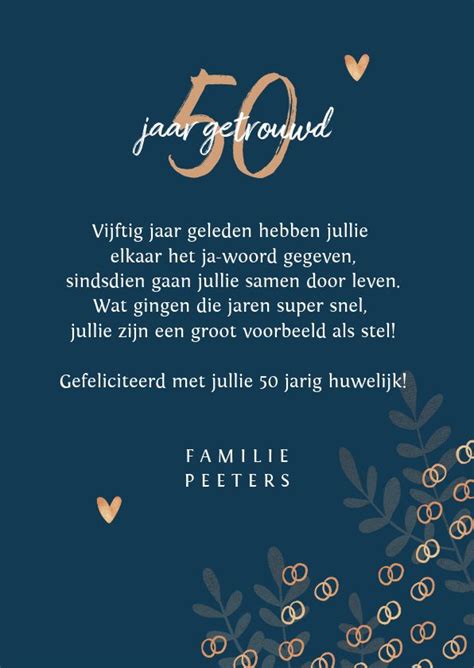 Inspiratieteksten voor huwelijksjubileum felicitaties ️